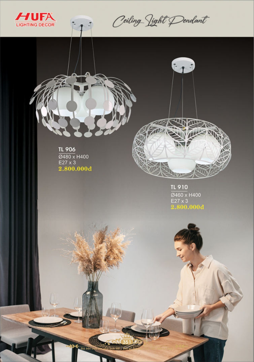 Bảng giá đèn trang trí HUFA